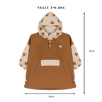 Poncho long Love Kids