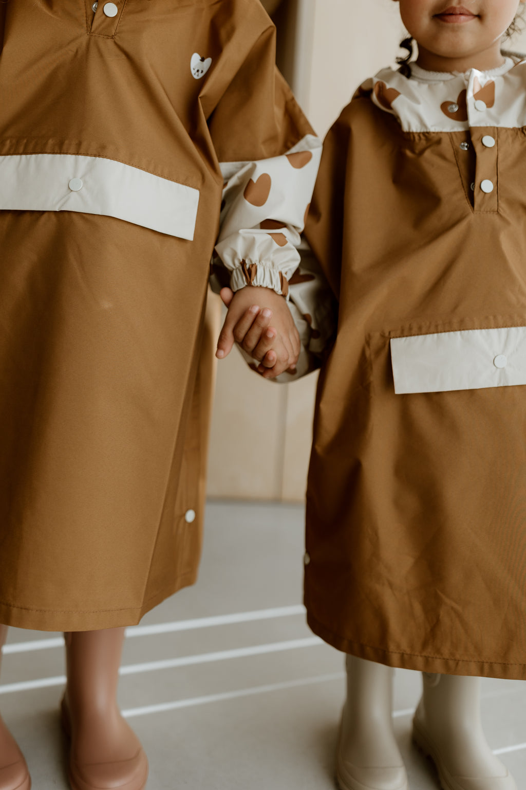 Poncho long Love Kids