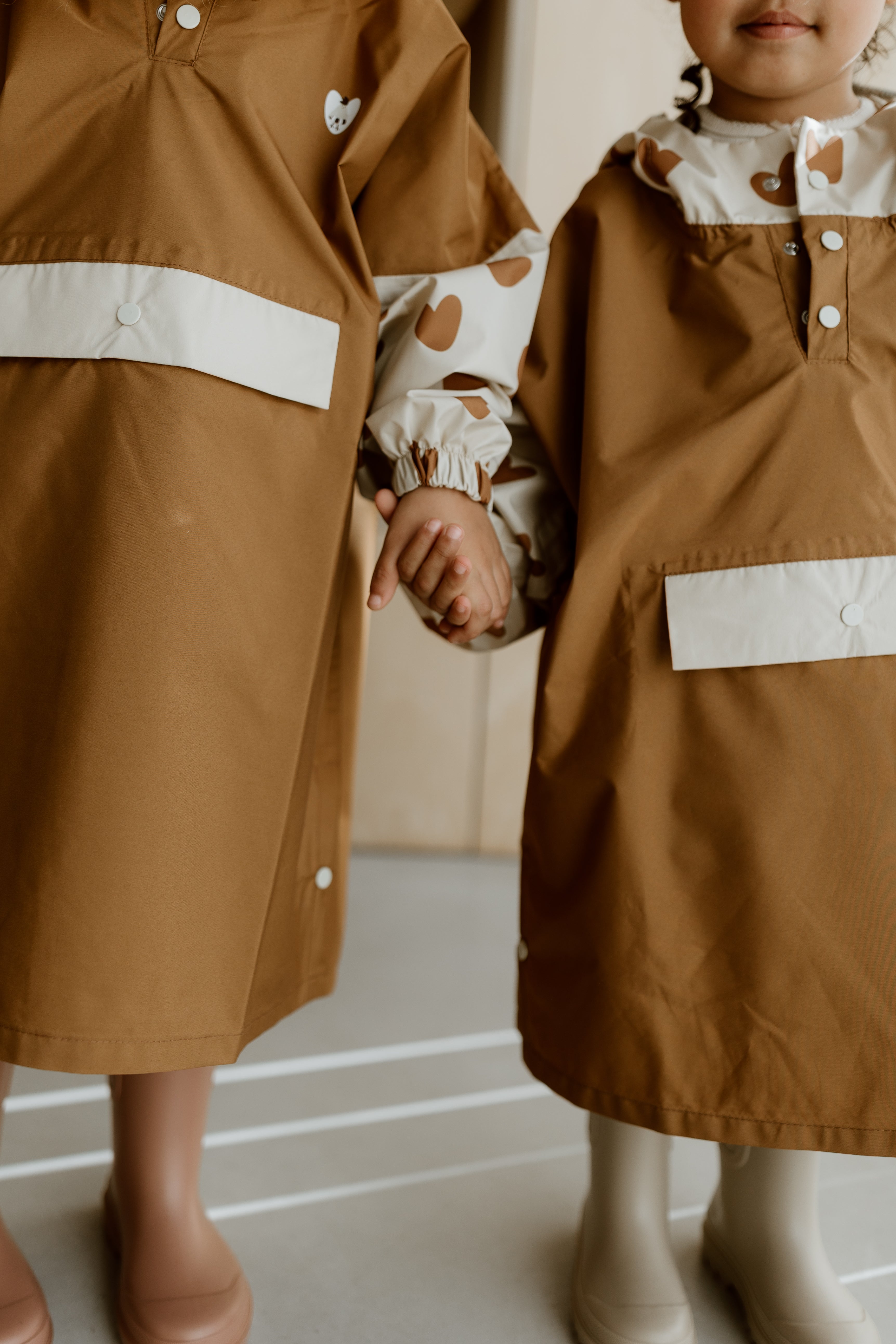 Poncho long Love Kids