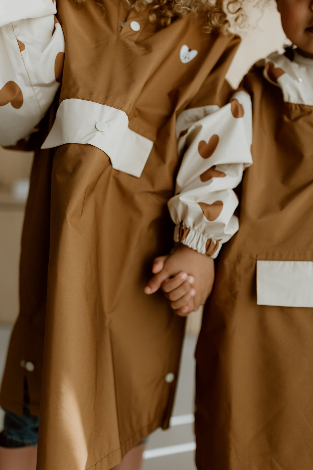 Poncho long Love Kids