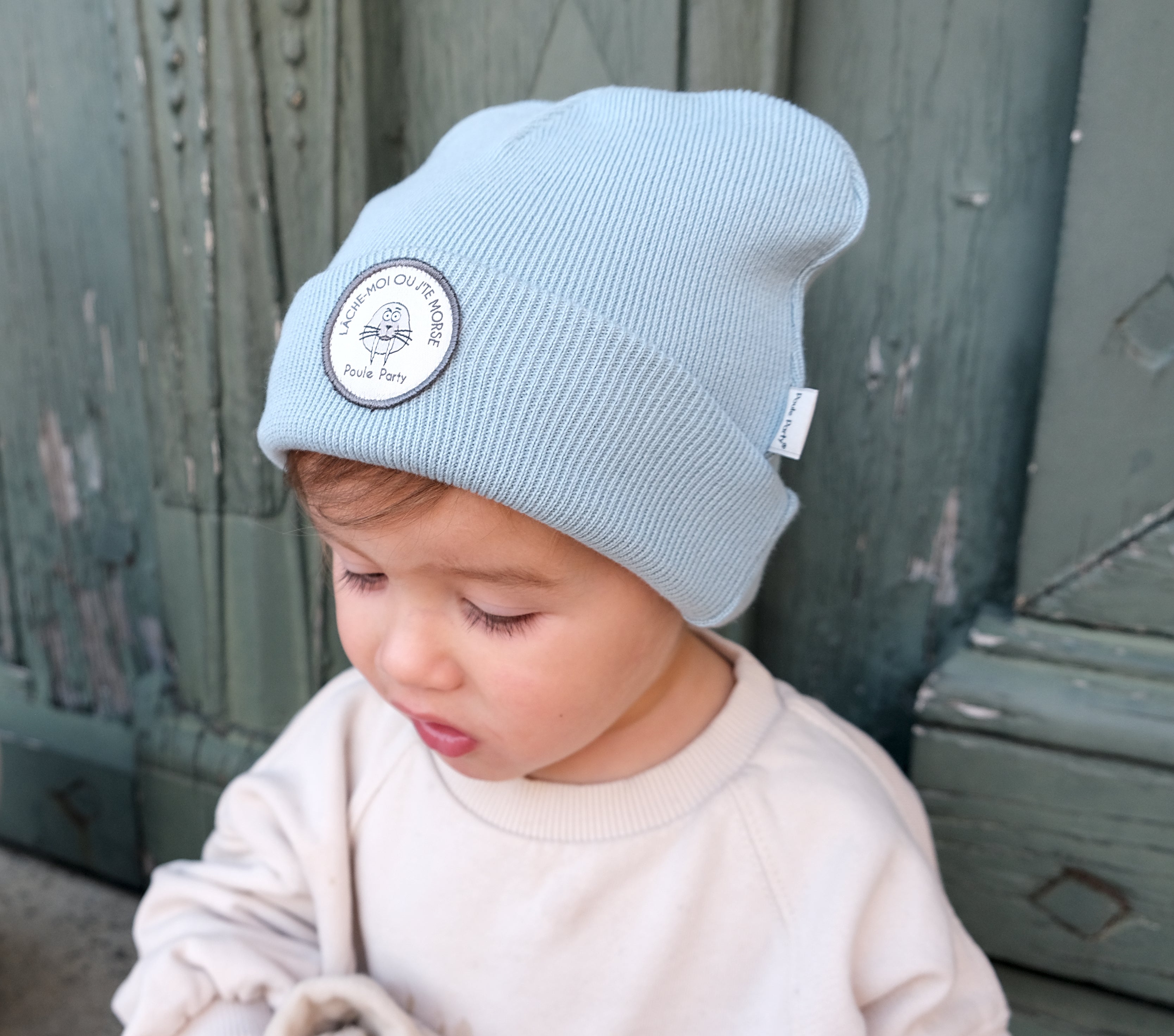 Bonnet Morse Bleu Ciel