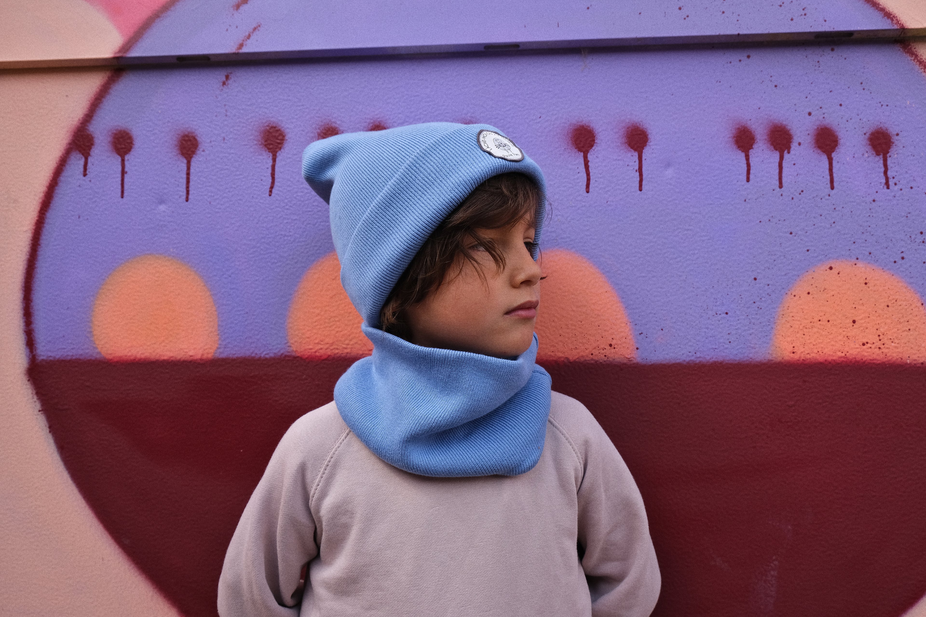 BONNET MORSE Bleu glacé