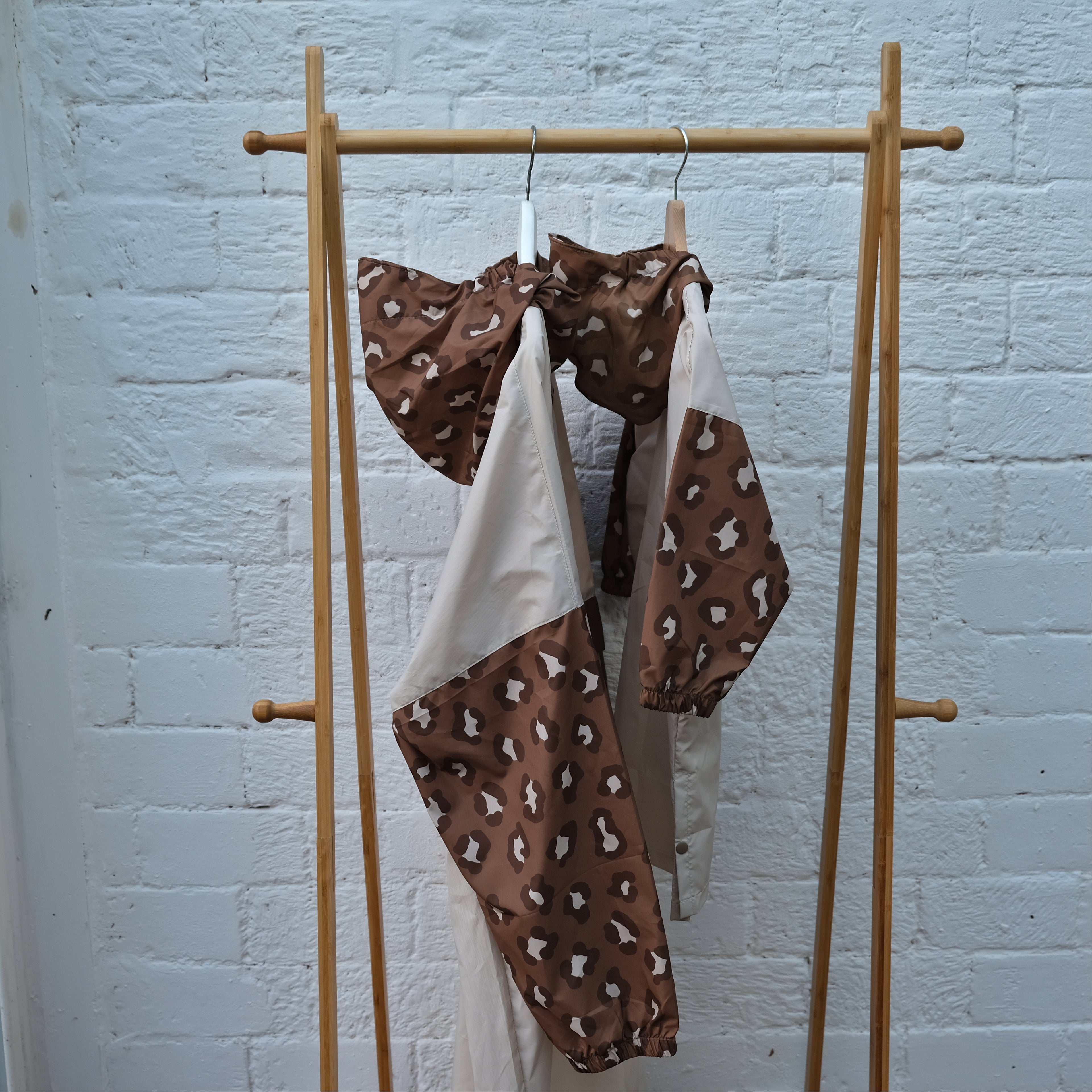 Poncho long Léopard