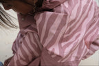 Poncho long Zebra