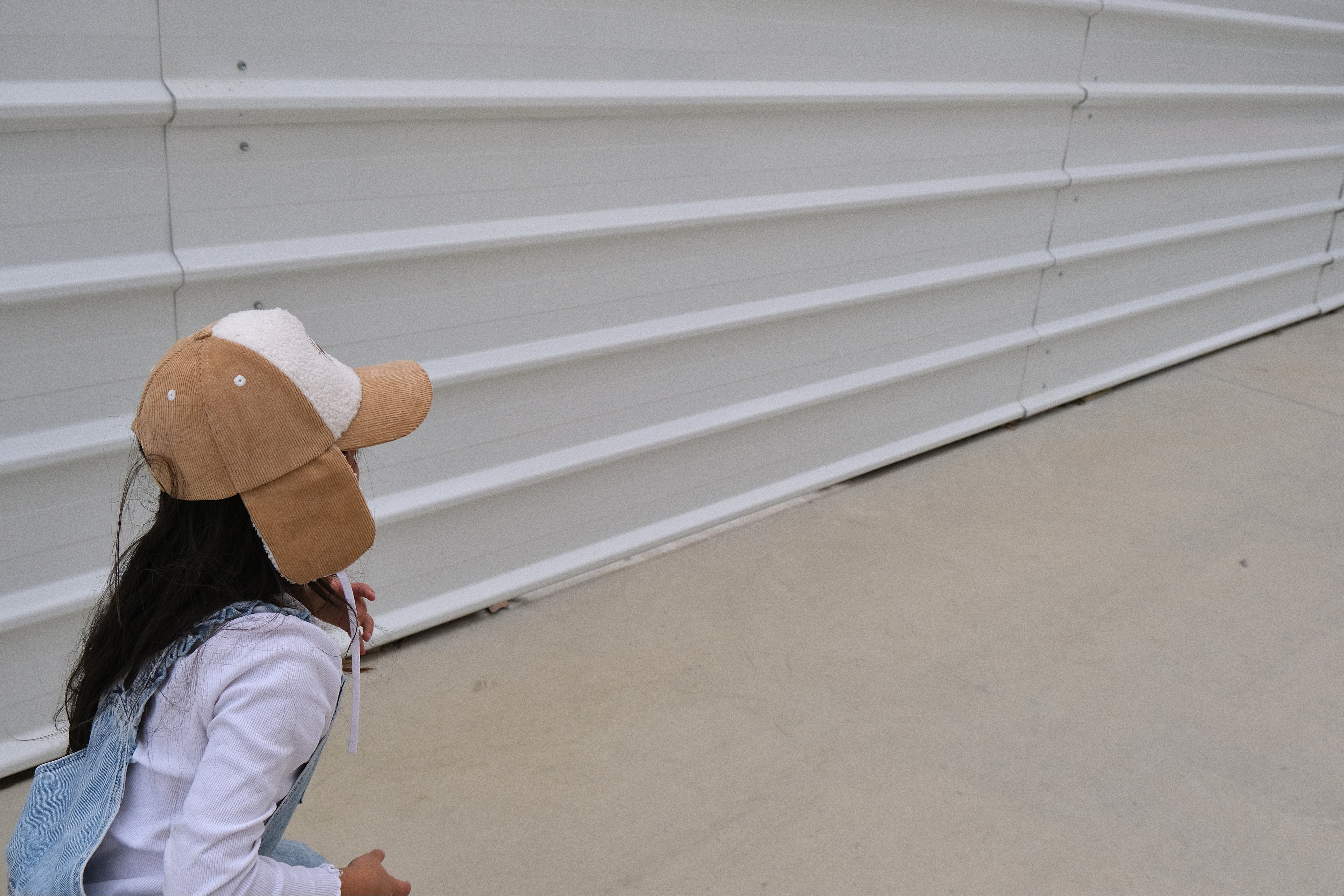 Casquette velours Cocooning sherpa avec cache-oreilles