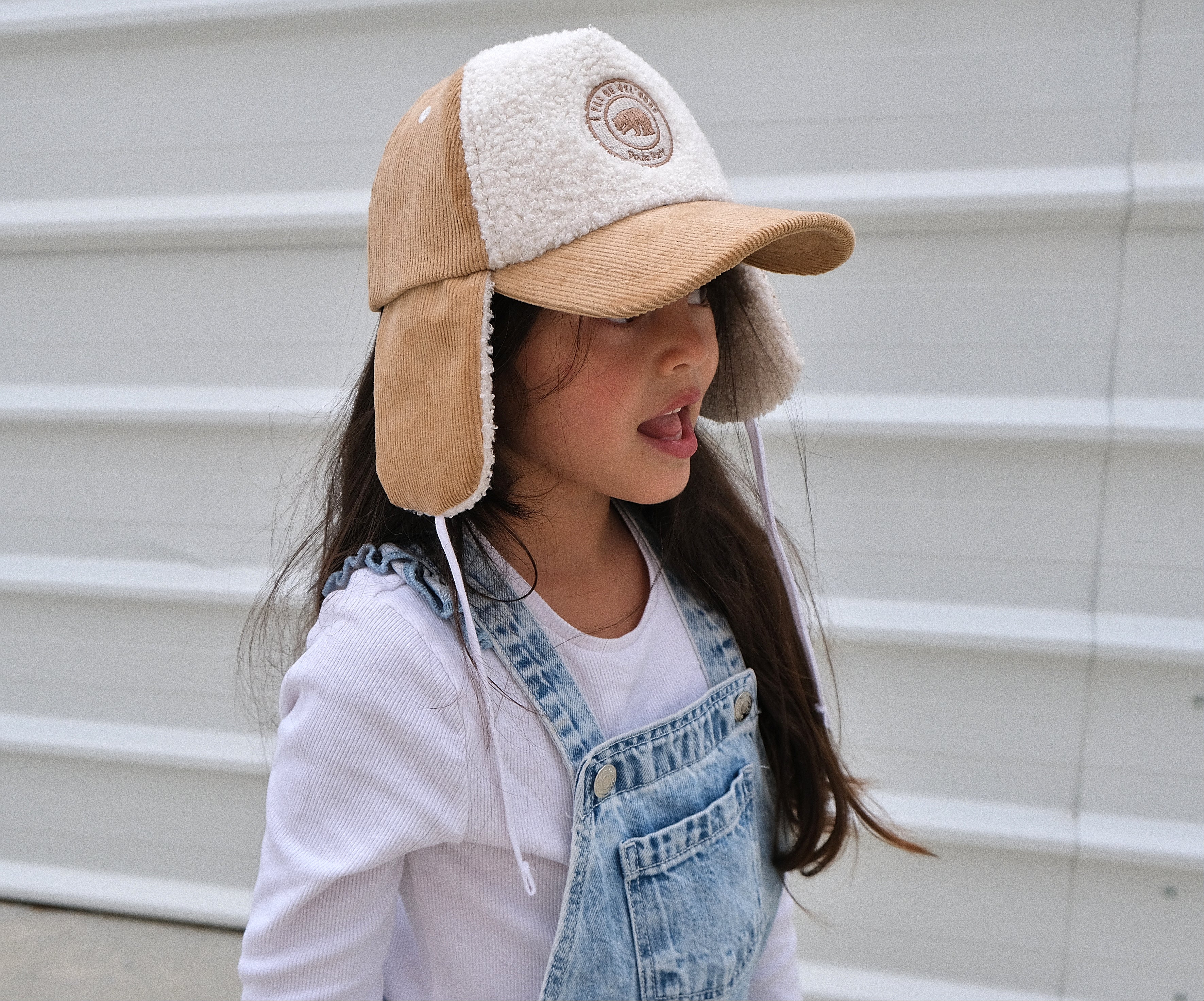 Casquette velours Cocooning sherpa avec cache-oreilles