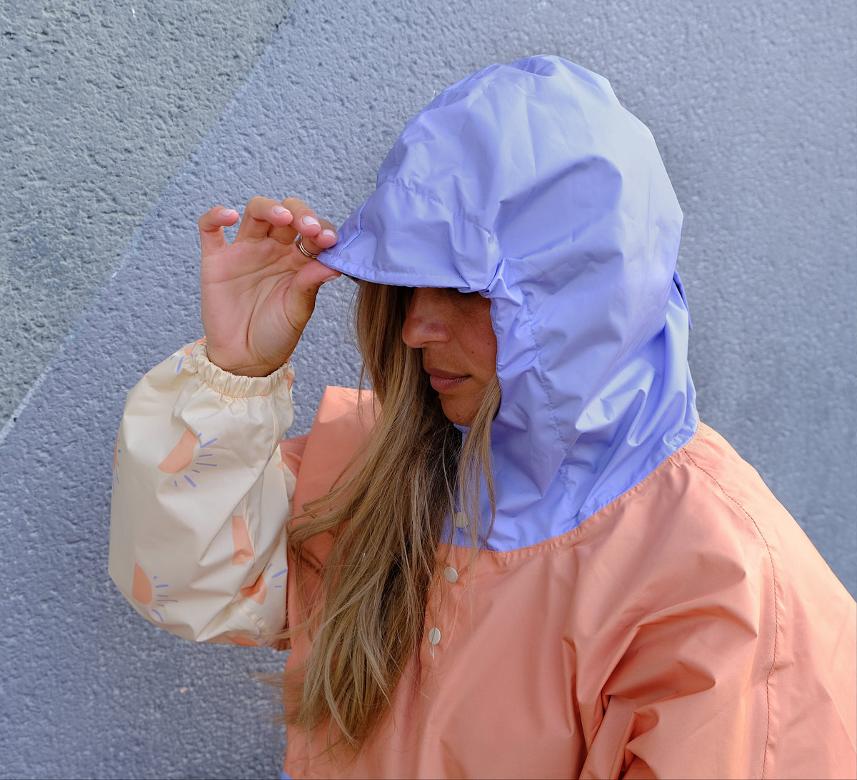 Poncho long Sunrise