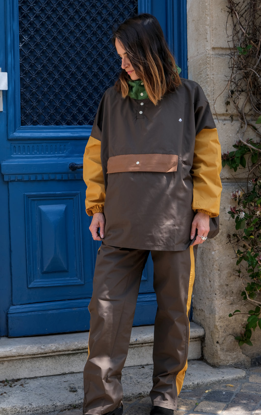 Pantalon de pluie Kaki