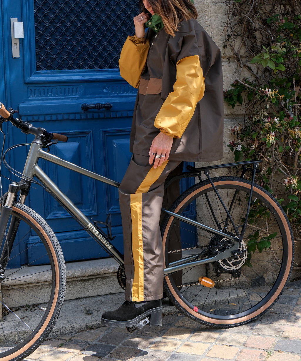 Pantalon de pluie Kaki