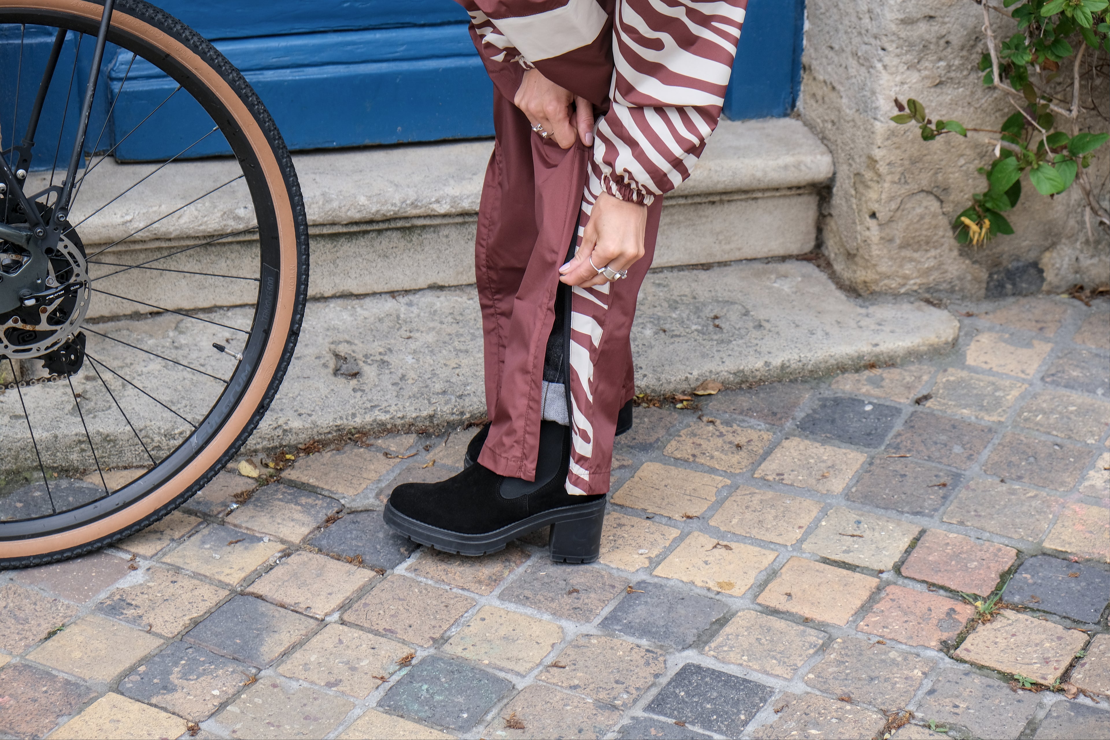 Pantalon de pluie Chocolate Zebra