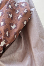 Poncho court Léopard