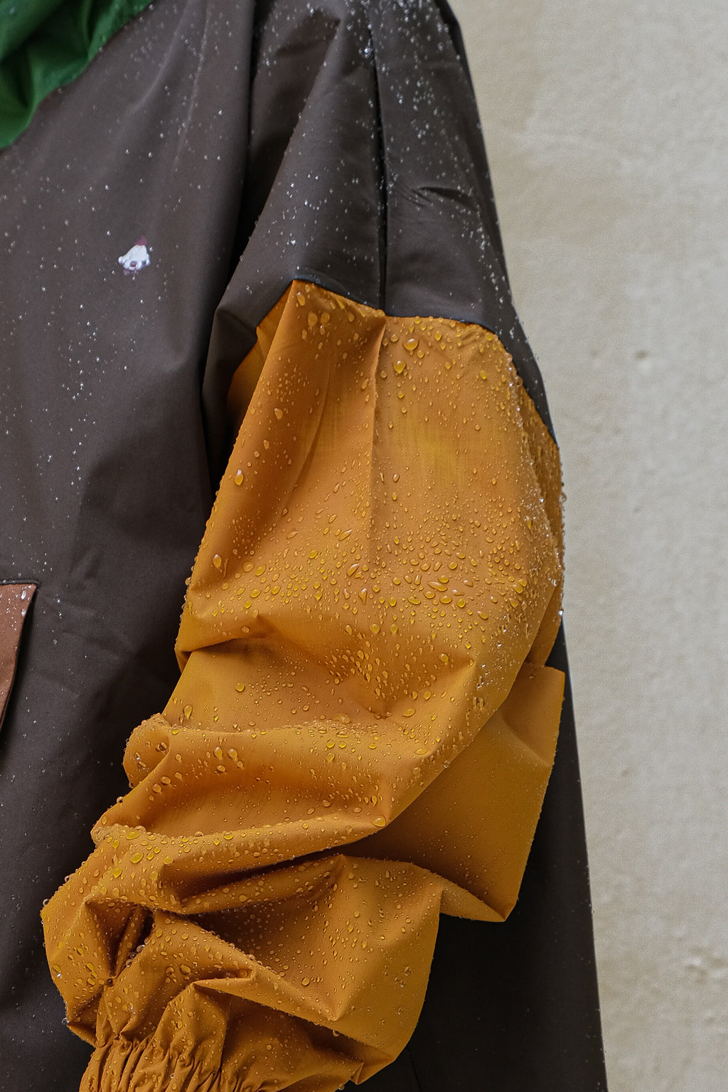Poncho long Kaki