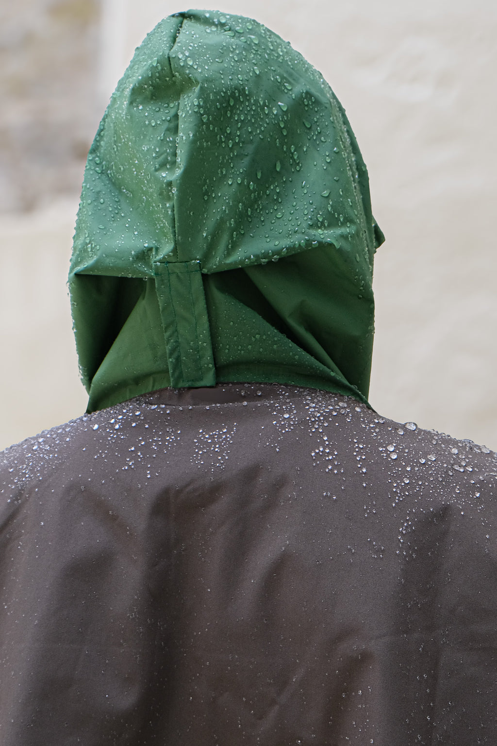 Poncho long Kaki