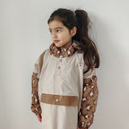 Poncho long Léopard Kids
