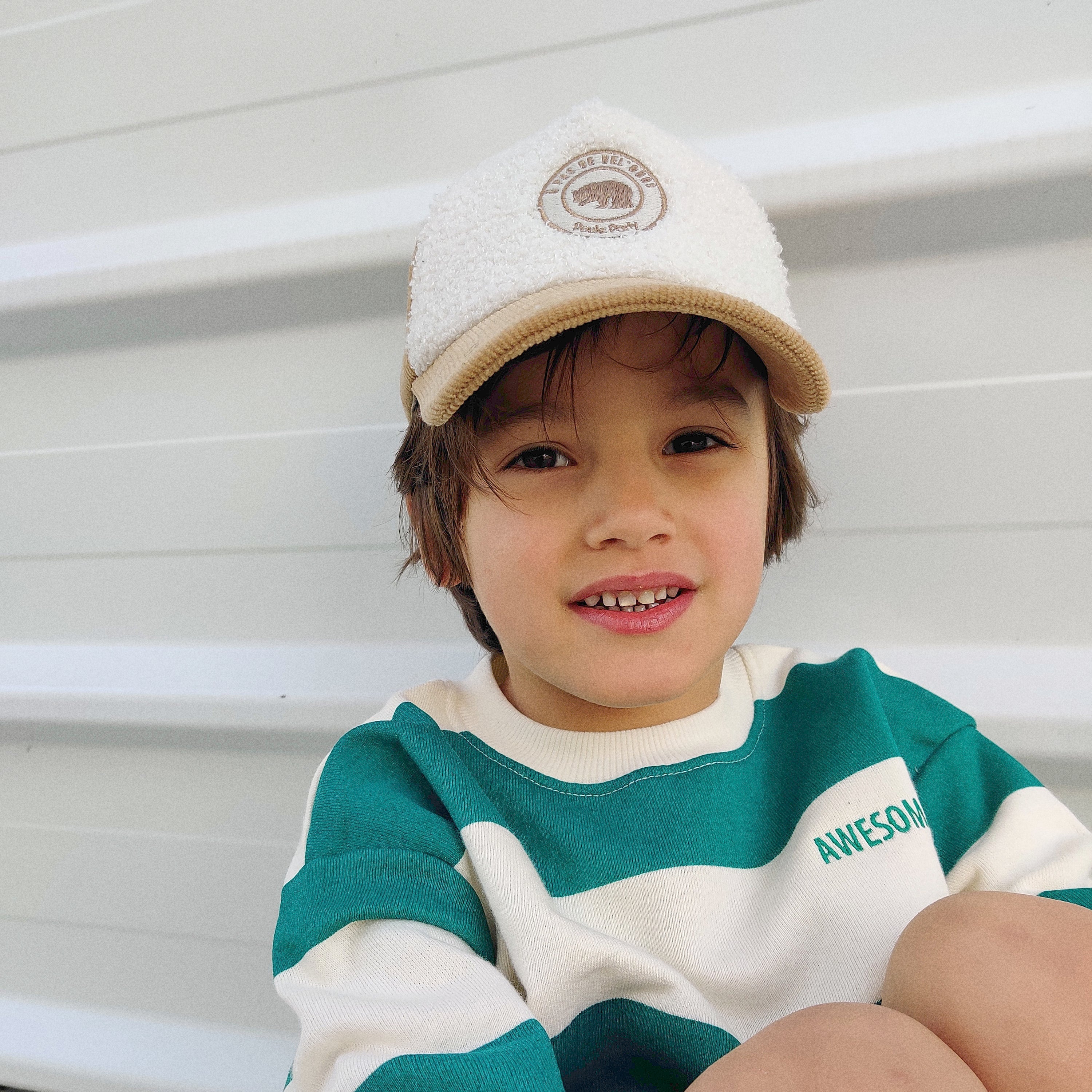 Casquette velours Cocooning