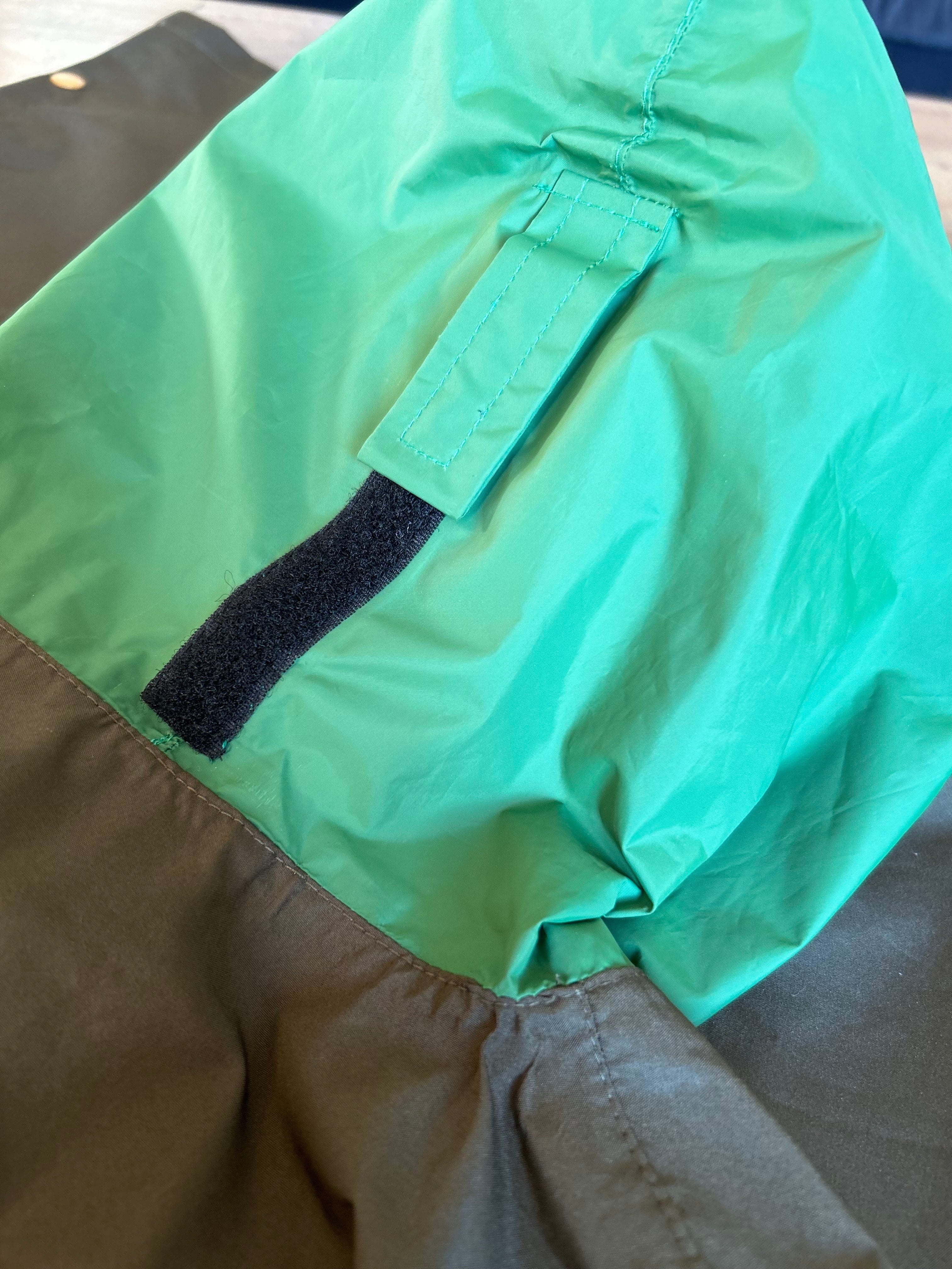 Poncho long Kaki Kids