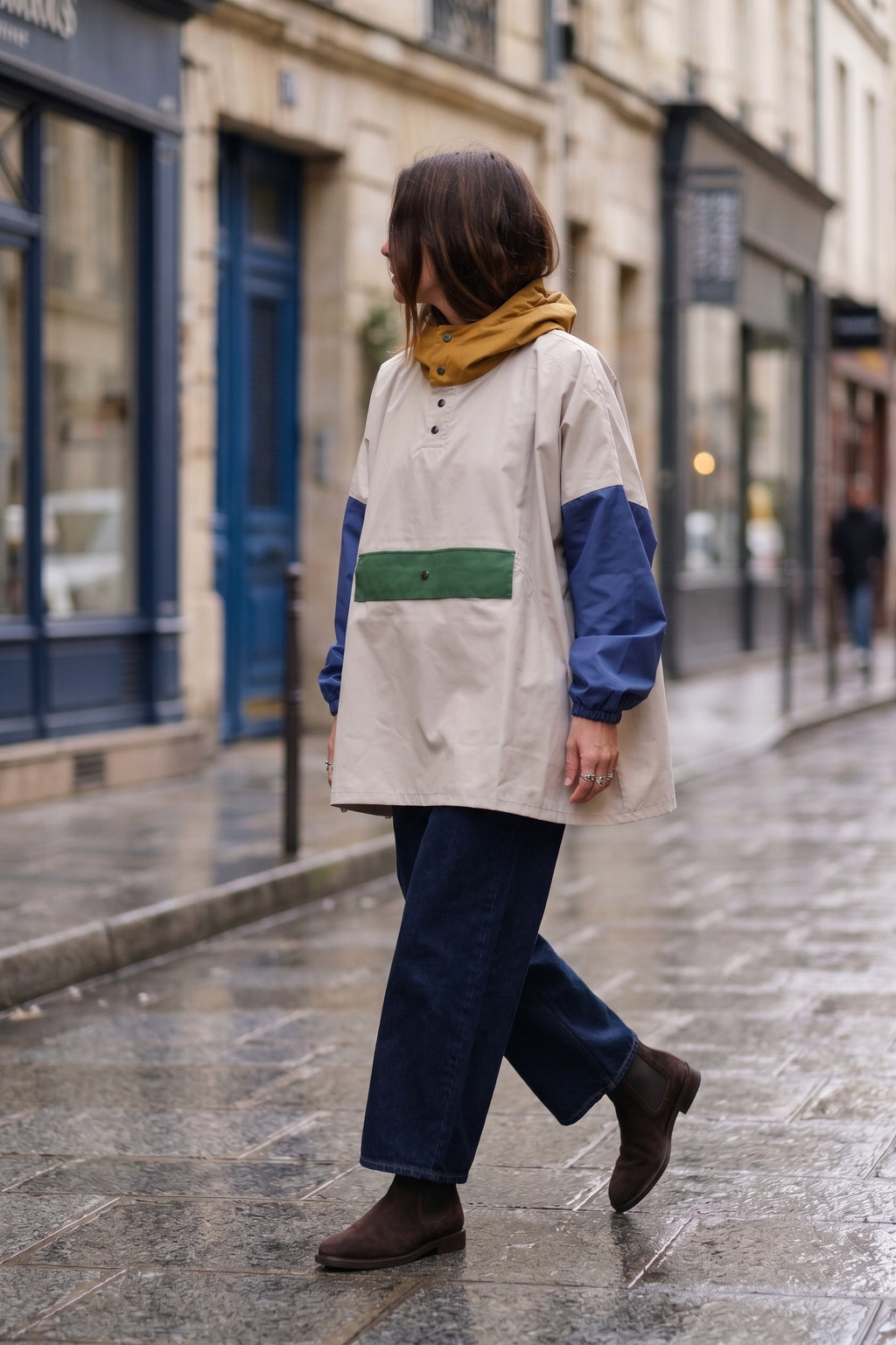 Poncho court Old School