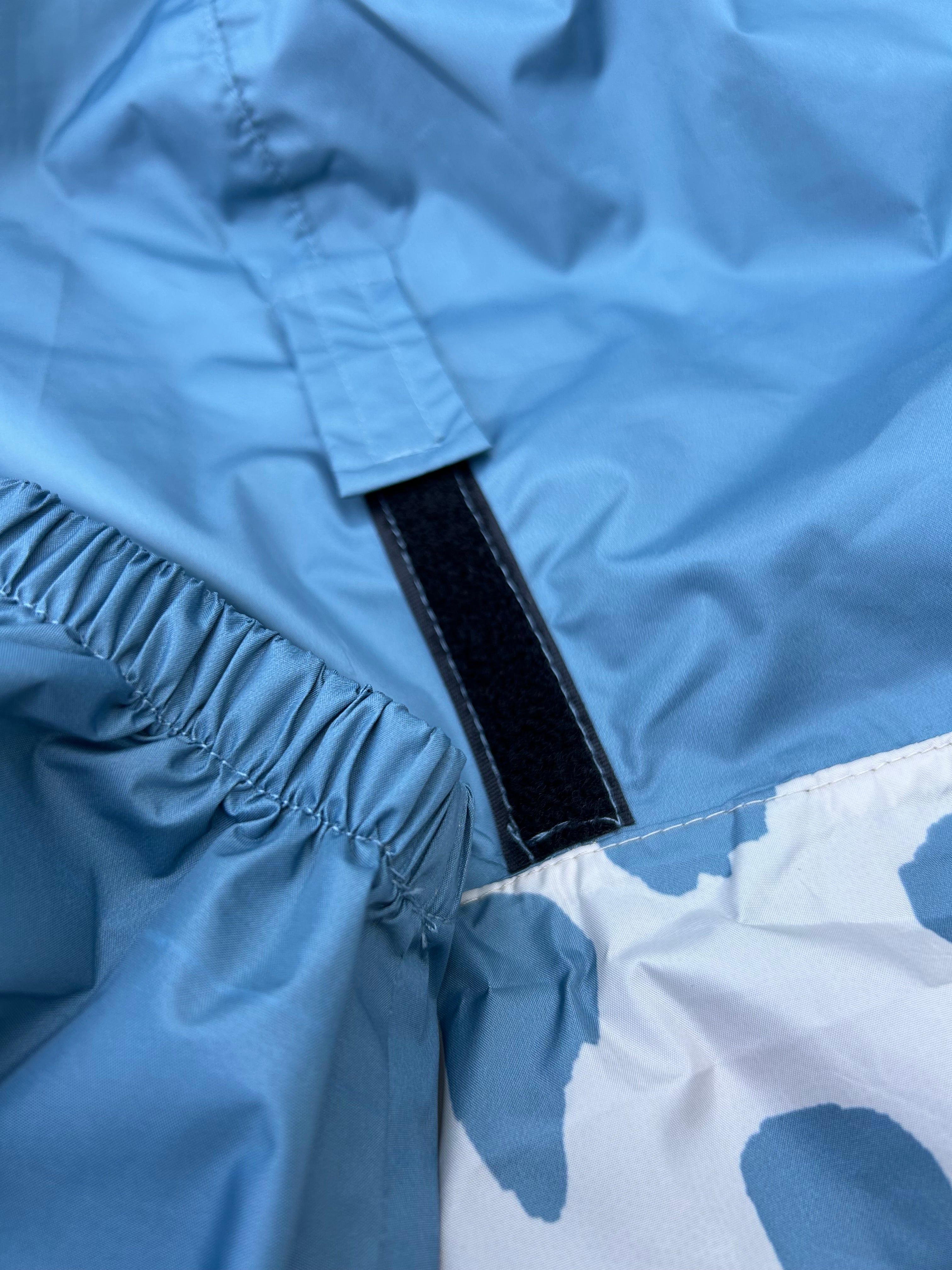 Poncho long Icy Blue Kids