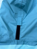 Poncho long Green Stripes