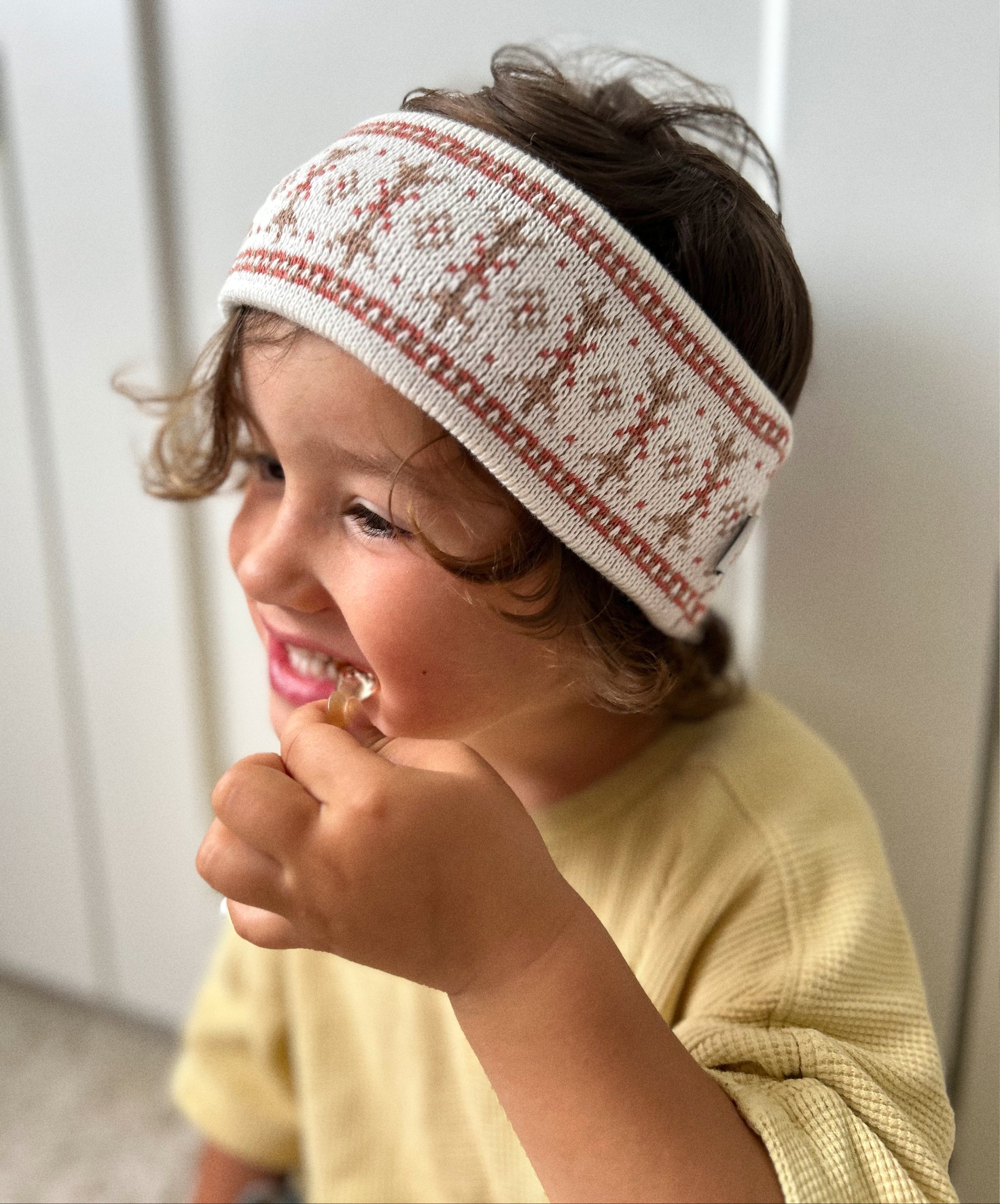 BANDEAU OLD SCHOOL ECRU TERRACOTTA