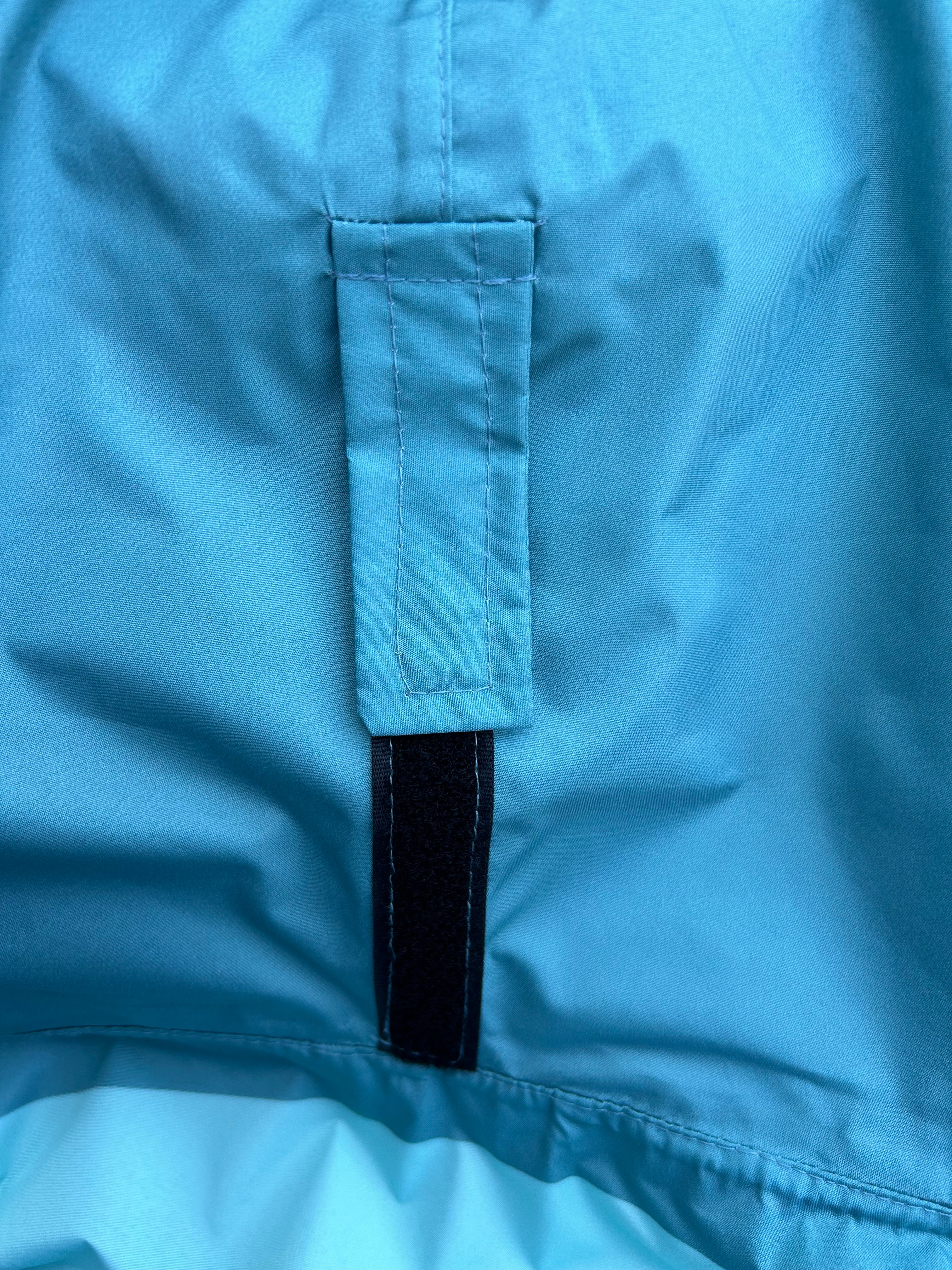 Poncho long Green Stripes Kids