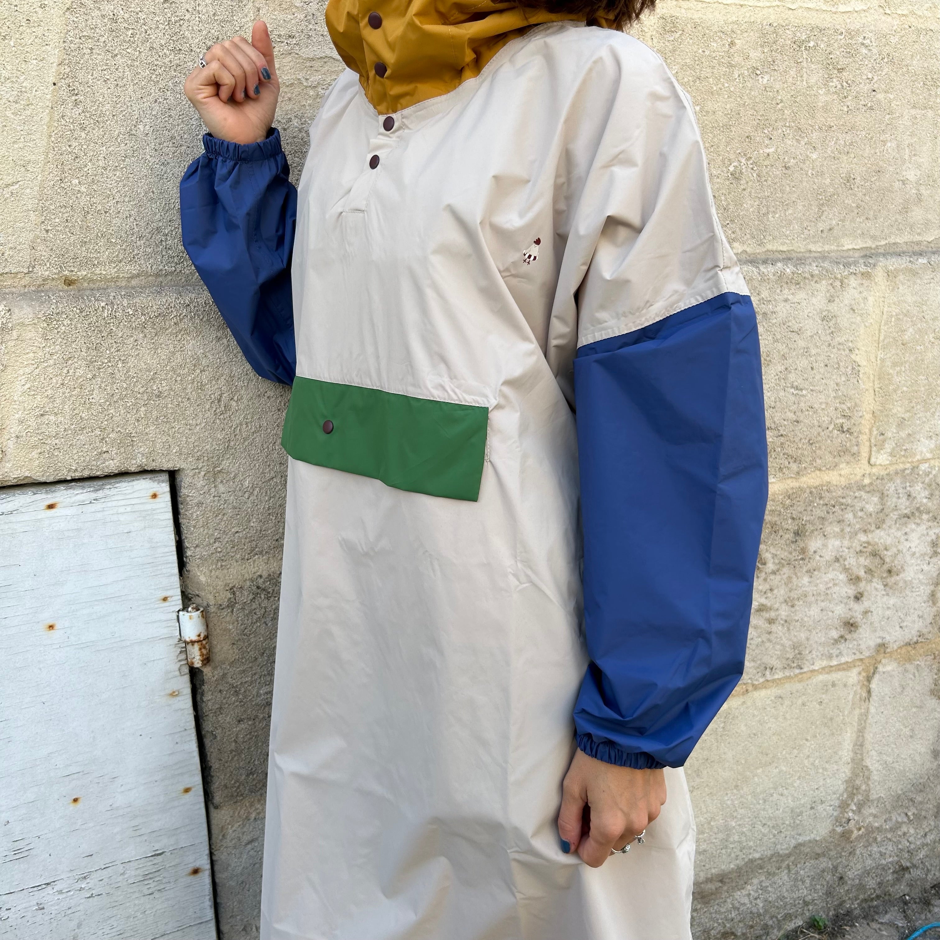 Poncho long Old School