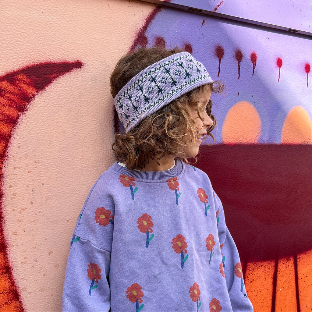 BANDEAU OLD SCHOOL LILA