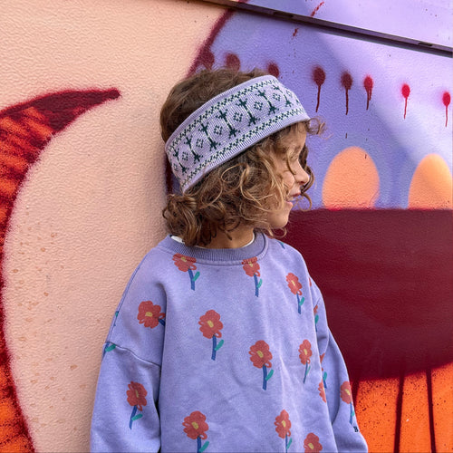 BANDEAU OLD SCHOOL LILA