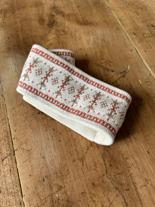 BANDEAU OLD SCHOOL ECRU TERRACOTTA