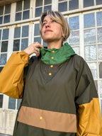 Poncho long Kaki