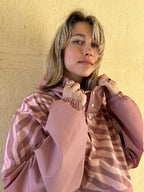 Poncho long Zebra